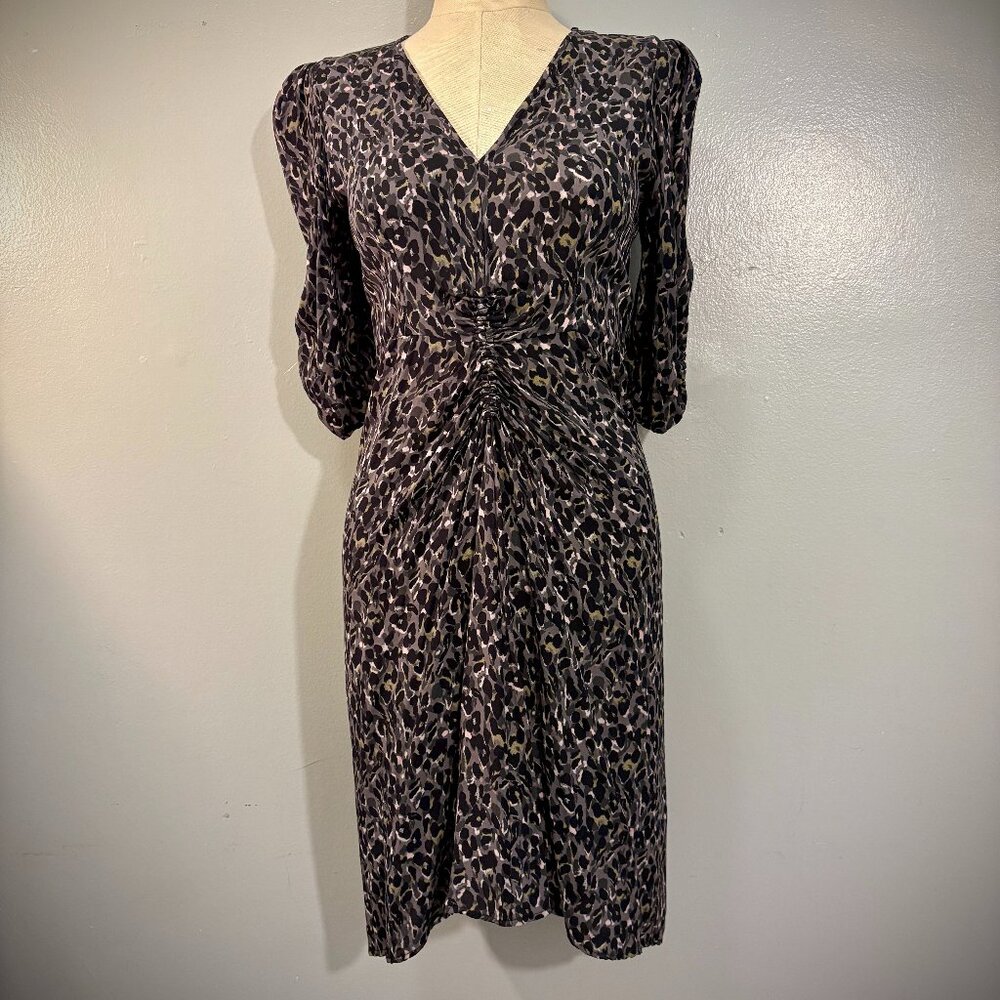 ALL SAINTS DRESS, black and gray, SIZE 4